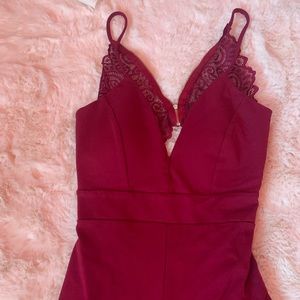 FashionNova skinny leg, full length romper